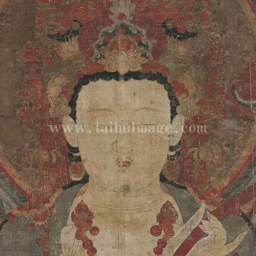 佚名 文殊菩萨坐像