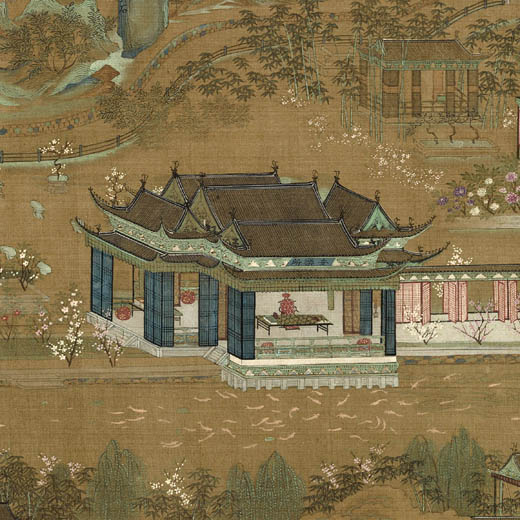 清 佚名越王宫殿