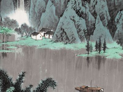 白雪石-千峰竞秀万木争春