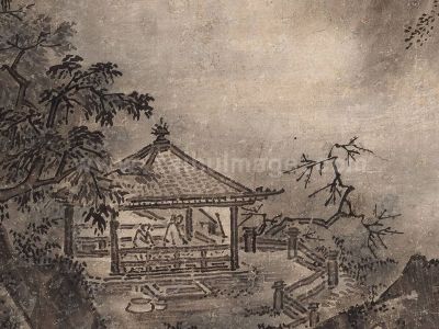 夏圭(传) 夏山避暑图