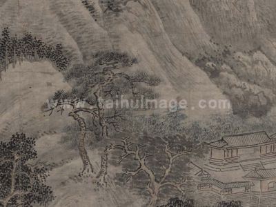 王翚 仿董北菀山水图