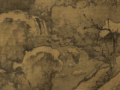 李成 寒江钓艇图