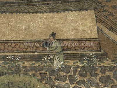 赵令穰 荷亭纳凉