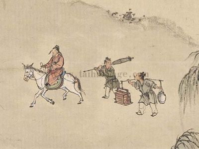 董邦达 九阳消寒图