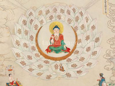 丁观鹏 法界源流图卷