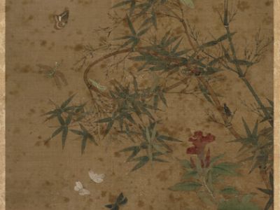 赵昌（传） 竹虫图