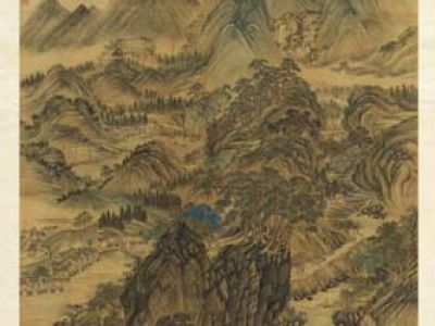 高其佩 江山春霭图