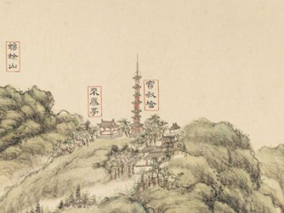 董邦达 西湖十景故